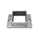 CFG-40X40, Flange for 1-1/2" x 1-1/2" slotted tube — CFG-40X40 — Brushed Stainless Steel