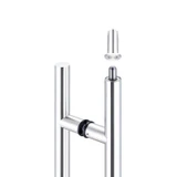CLLP, Locking Ladder Pull, 304 tube in 1/16" thickness — CLLP48 — Polished Stainless Steel — 48"