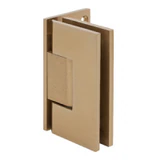 V1E044BBRZ,CRL Brushed Bronze Vienna 044 Series Wall Mount Offset Back Plate Hinge