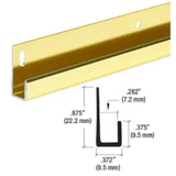 CRL 1/4" Standard Aluminum J-Channel — D636