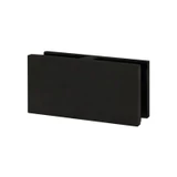 CGTGS180, 180° Railing Glass to Glass Clamp — CGTGS180-MB — Matte Black