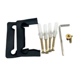 CGEN037, WALL Mount Hinge-Full Back Plate — CGEN037