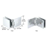 CRL Adjustable Square Wall Mount Glass Clamp — ADJSQ037
