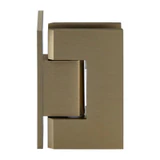 GEN044BBRZ,CRL Brushed Bronze Geneva 044 Series Wall Mount Offset Back Plate Hinge
