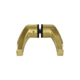 CLPOF， Offset Mount Mid-Post for Ladder Pulls (1 Set) — CLPOF — Brushed Gold