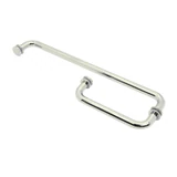 CBM8X18, Tubular 8" Pull Handle with 18" Towel Bar, Pull handle Towel Bar Combination Sets — CBM8X18