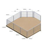CRPC42, Round Post for cable Ø2", 42", (Post Only, Not include cable, Tensioner & Terminal Press And Latch)