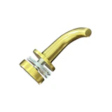 CDRH1, Robe Hook for 5/16-1/2" Glass, Thru-Glass Mounting — CDRH1