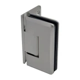 CC0L344, Adjustable, Wall Mount Offset Back Plate Shower Door Hinge — CC0L344