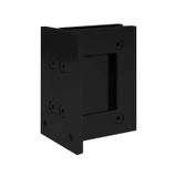 HW037,Hydraulic Wall Mount Hinge, for 3/8~1/2 Glass, 1 set (1 x spring + 1x hydraulic) — HW037-MB — Matte Black