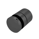1-1/2" Ø Diameter Standoff, Adjustable Round Standoff for Glass Railing, Stainless steel 316 — CS0A112112 — 1-1/2" — Matte Black