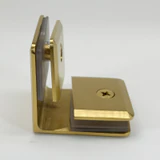 CBGC90 Beveled, 90º Degree Glass to Glass Shower Door Clamp — CBGC90