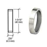 DRA256,CRL .256" Straight Cylinder Ring — DRA256PS — Polished Stainless Steel