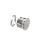 DAR30, CRL Mortise Dummy Cylinder — DRA30 — Brushed Stainless Steel