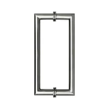CMT, Round Tubing Mitered Corner Back to Back Pull Handle — CMT12X12