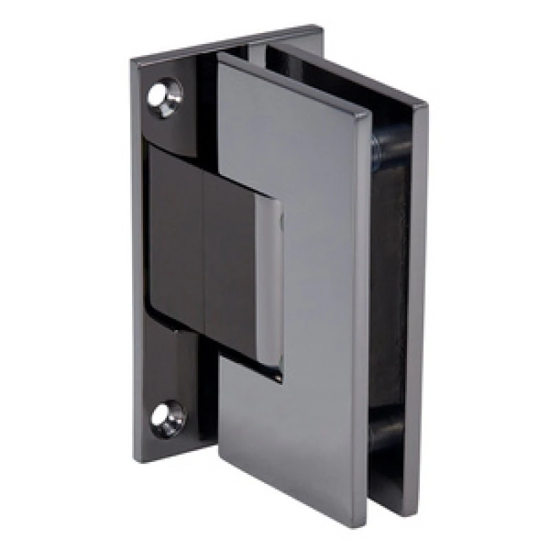 V1E037GM,CRL Gun Metal Vienna 037 Series Wall Mount Full Back Plate Hinge — V1E037GM
