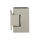 CGEN574, 5 Degree Pre-Set, Wall Mount Short Back Plate Hinge for Frameless Shower Door — CGEN574