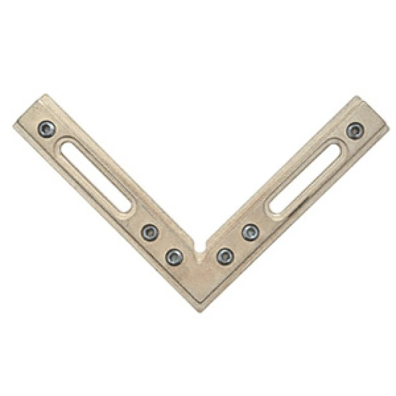 BHC90,CRL 90º Brass Fixed Corner for the Deluxe Header Kit — BHC90