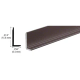 DV607,CRL 1/4" Aluminum L-Bar Extrusion — DV607DU