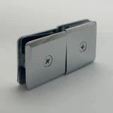 CBGC188 Beveled 180º Glass to Glass Movable Transom Shower Door Clamp — CBGC188