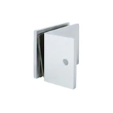 CSGC037, Fixed Panel Square Clamp With Leg for Frameless Shower Door — CSGC037