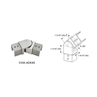 CHA-40X40 — CHA-40X40-PSS — Polished Stainless Steel