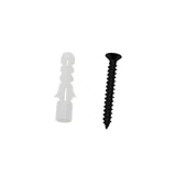 CDH001 Half Ball Foor mounted Door Stopper — CDH001 — MATTE BLACK