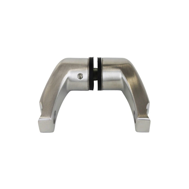CLPOF, Offset Mount Mid-Post for Ladder Pulls (1 Set) — CLPOF — Brushed Stainless Steel