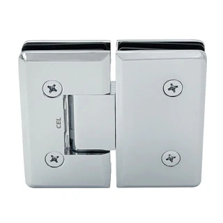 CC0L180, Frameless Shower Door, 180°, Glass to Glass Hinge — CC0L180