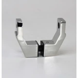 CSQOF, Offset Mount Mid-Post for Square Ladder Pulls (1 Set) — CSQOF-PSS — Polished Stainless Steel