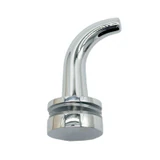 CDRH1, Robe Hook for 5/16-1/2" Glass, Thru-Glass Mounting — CDRH1