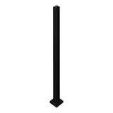 CSLP42,Square Post 42" Height for 1/2" Glass (Post Only, Not Include Glass Clamp) — CSLP42CMB — Matt Black — INLINE