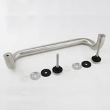 CM17412, Ø 1 X 12"(CTC), Singled-Side Offset Pull Handles Brushed Stainless Steel