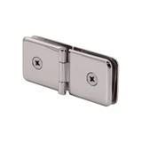 CADJBV180, FHC Adjustable Glass Clamp Beveled - 180 Degree Glass-To-Glass For 3/8" To 1/2" Glass, Compare to ADJBEV180 — CADJBV180