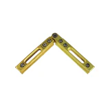 BHC373, CRL Brass Adjustable Corner for the Deluxe Header Kit — BHC373