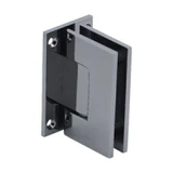 GEN037GM, CRL Gun Metal Geneva 037 Series Wall Mount Full Back Plate Standard Hinge — GEN037GM