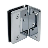 CP1N344, Adjustable Wall Mount Offset Back Plate Hinge for frameless Shower Door — CP1N344