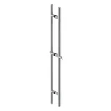 CLLPA48, 48" Locking Ladder Pull, 316 Stainless Steel Tube in 1/16" Thickness — CLLPA72 — Brushed Stainless Steel — 72"