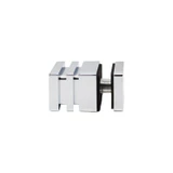 CSDK160A, Square Singled-Side Knob for 1/4"~1/2" Glass — CSDK160A