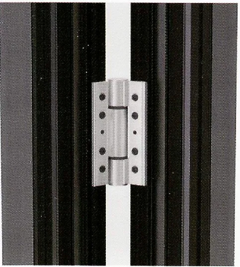 FD-95 adjustable hinge for fine panel-height alignment
