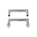 CMT, Round Tubing Mitered Corner Back to Back Pull Handle — CMT6X6