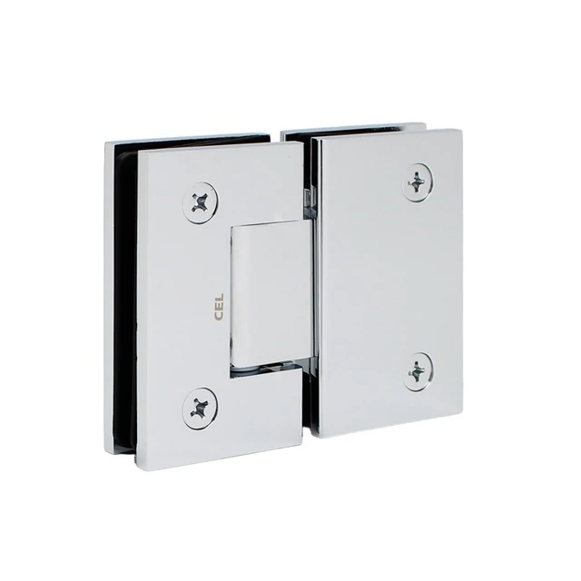 CGEN580, 5 Degree Pre-Set, 180 Degree Glass to Glass Hinge for Frameless Shower Door — CGEN580