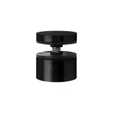CSO1121, 1-1/2" Ø Diameter Round Standoff for Glass Railing with 1" projection, Stainless steel 316 — CSO1121 — Matte Black