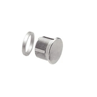 DAR30, CRL Mortise Dummy Cylinder — DRA30 — Brushed Stainless Steel