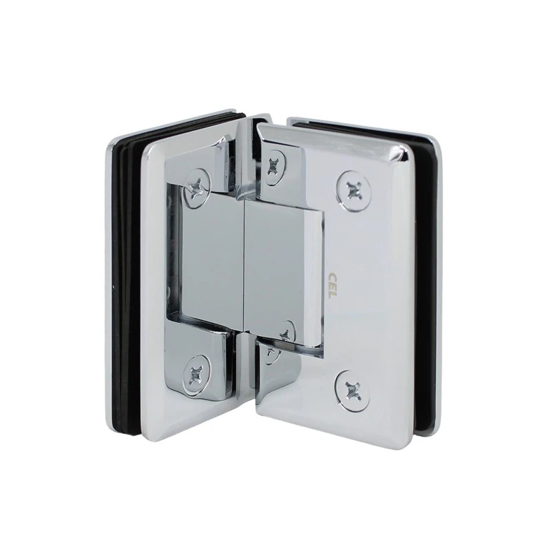 CP1N092, 90 Degree Glass to Glass Hinge for Frameless Shower Door — CP1N092