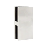 CGTGS180, 180° Railing Glass to Glass Clamp — CGTGS180-PSS — Polished Stainless Steel