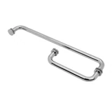 CBM8X18, Tubular 8" Pull Handle with 18" Towel Bar, Pull handle Towel Bar Combination Sets — CBM8X18