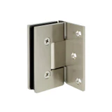 CV1E044, Wall Mount Offset Back Plate Hinge for Frameless Shower Door — CV1E044