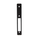 FL2114, FHC Left Hand Beveled Faceplate For FL2110 Series Long Throw Deadlocks — FL2114 — Dark Aluminum