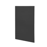 CEC10262, End Cap for Aluminum Base Shoe — CEC10262 — Matte Black
